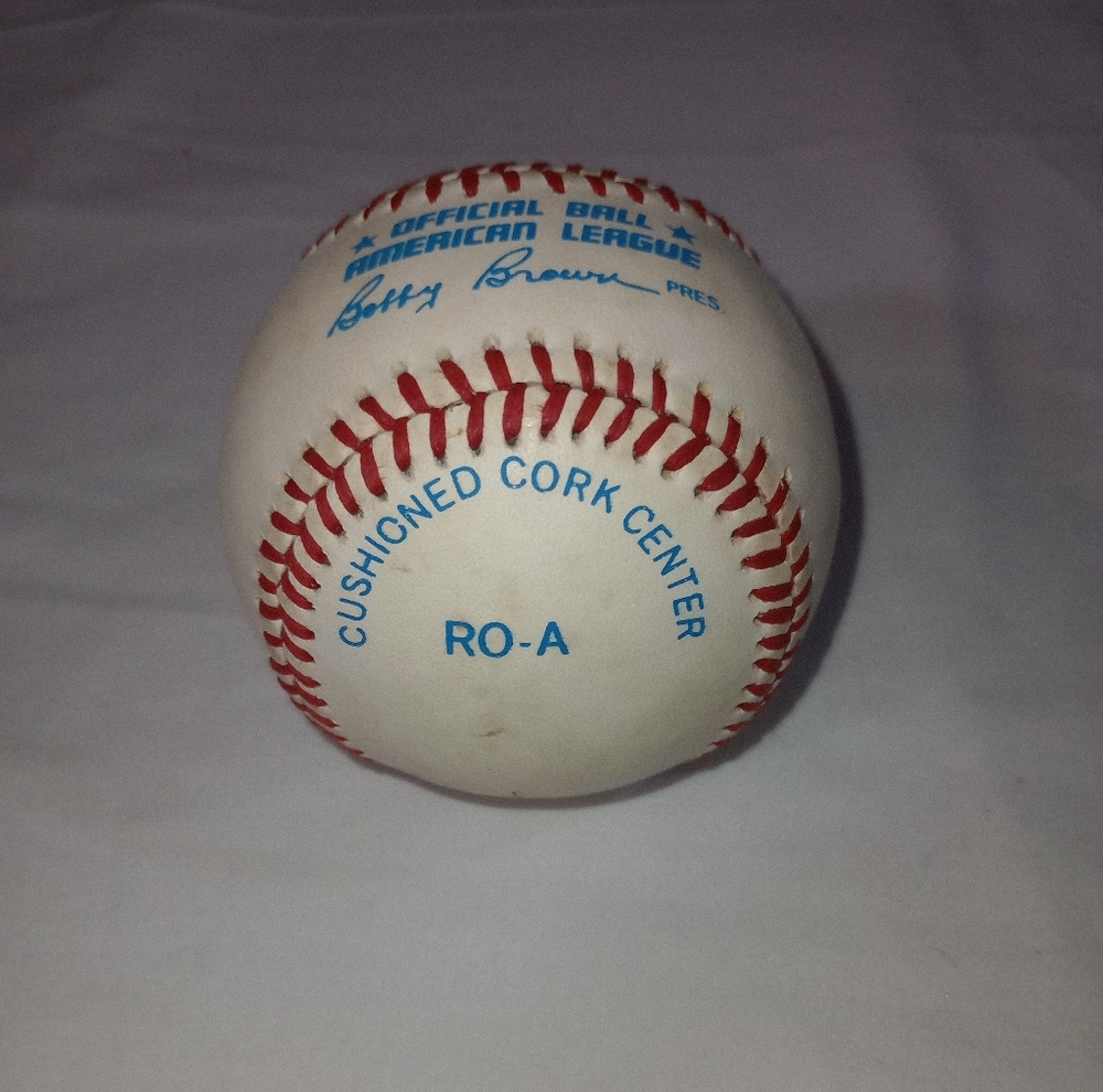 Shane Mack Signed Rawlings Official American League Baseball – Pre‑Owned - Picture 4 of 4